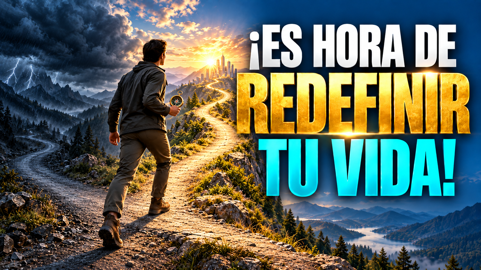 Una persona redefine su camino y avanza hacia un nuevo comienzo